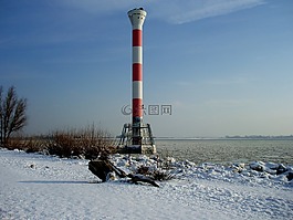 燈塔,易北河,河