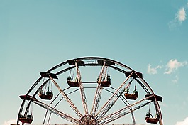摩天輪,娛樂公園,車輪