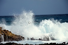 波,浮渣,海洋