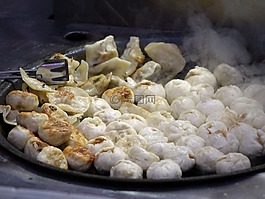 餃子,面團(tuán),填充