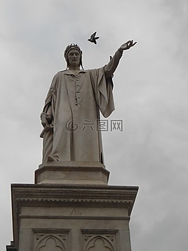 dante,廣場,意大利