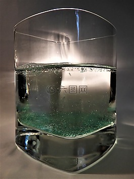 玻璃,水,喝
