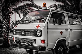 救護(hù)車(chē),古董,老