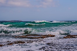 波,海,海景