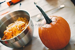 模糊,碗,早餐