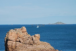 帆船,布列塔尼,巖質(zhì)海岸