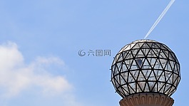 天空,戶外,球