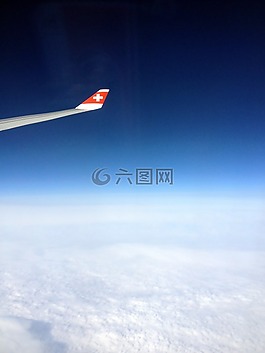 天空,飛機(jī),飛行