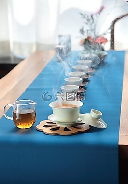 成都茶館,茶味道,熱騰騰的茶