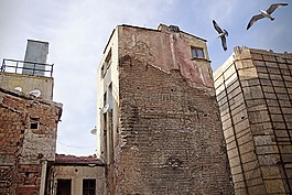 伊斯坦堡,土耳其,老房子