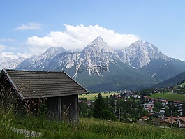 sonnespitze,阿爾卑斯山,山