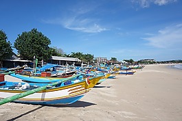 海灘,巴厘島,海