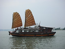 越南,船舶,游