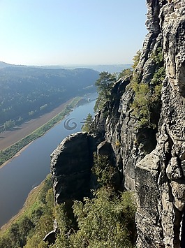 bastei,易北河,岩