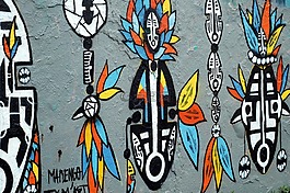 streetart,墙,柏林
