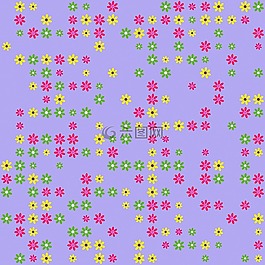 鮮花,模式,無縫