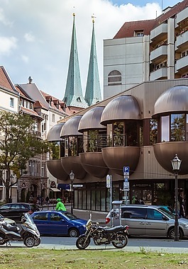 柏林,nikolaiviertel,燕窩