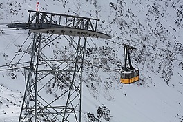 吊車,擦窗機,雪