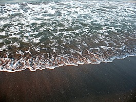 海,銀行,沙