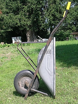 獨輪車,園藝,花園