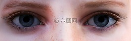 眼睛,女子,查看
