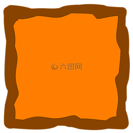 橙色,幀,相冊