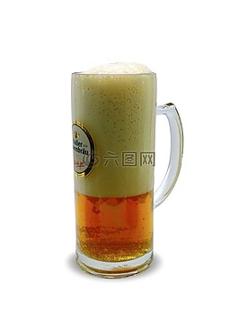 啤酒,喝,酒精