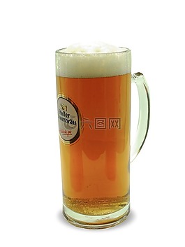 啤酒,喝,酒精