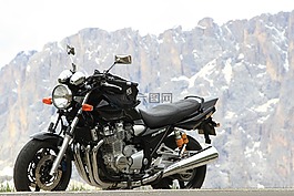 摩托車,白云巖,山