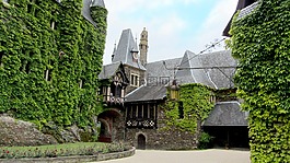 reichsburg 科赫姆,城堡,架構(gòu)