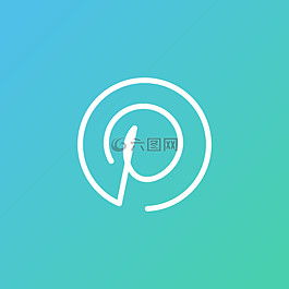 pinterest的,針,pinterest的圖標(biāo)