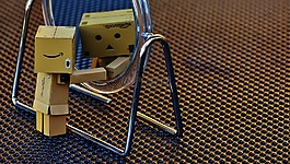 danbo,數(shù)字,鏡子