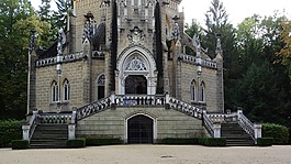schwarzenberk墓,哥特式复兴,楼梯