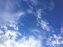 云,天空,藍(lán)色