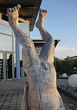 木,holzfigur,雕塑