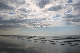 北海,荷蘭,海