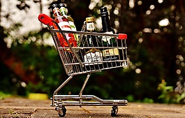 購物車,葡萄酒瓶,購物