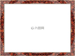 框架,圖片框,一品紅