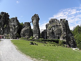 externsteine,德國,假日