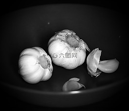 大蒜,香料,食品
