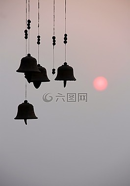 鐘聲,日落,日出