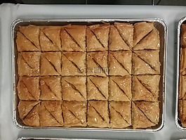 果仁蜜饼,baklawa,希腊核桃点心