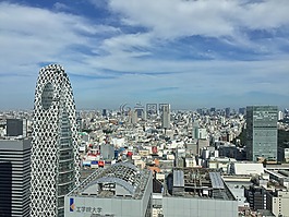 摩天大樓,東京,市容