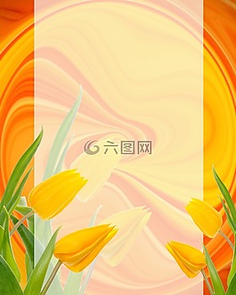 復(fù)活節(jié),郁金香,橢圓