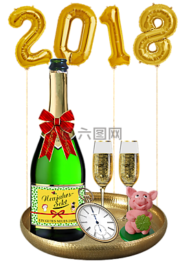 新的一年的一天,2018,新年除夕
