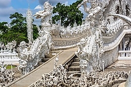 白寺,清萊,泰國