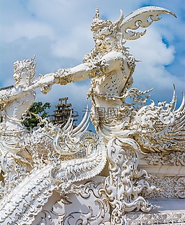 白寺,清萊,泰國