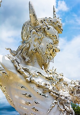 白寺,清萊,泰國
