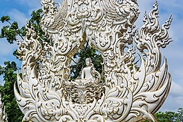 白寺,清萊,泰國