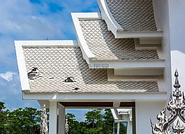 白寺,清萊,泰國
